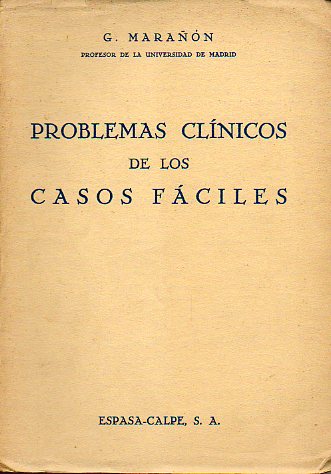 PROBLEMAS CLNICOS DE LOS CASOS FCILES. 1 edicin.