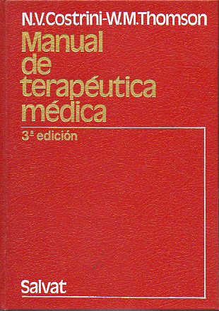 MANUAL DE TERAPUTICA MDICA. 3 ed.