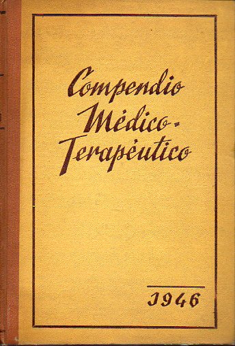COMPENDIO MDICO-TERAPUTICO 1946.