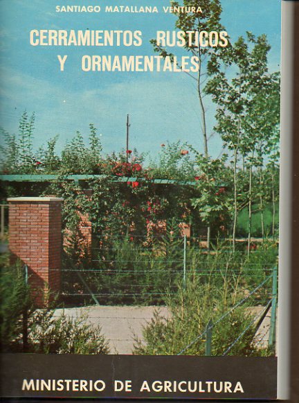 CERRAMIENTOS RSTICOS Y ORNAMENTALES. 2 ed.