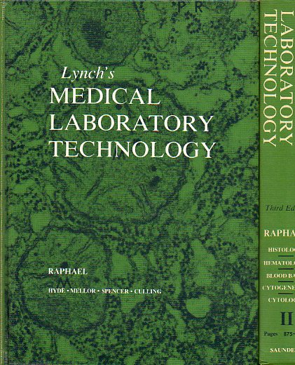 LYNCHS MEDICAL LABORATORY TECHNOLOGY. Third Edition. 2 vols.
