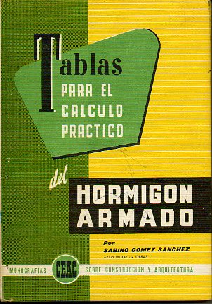 TABLAS PARA EL CLCULO DEL HORMIGN ARMADO. 14 ed.