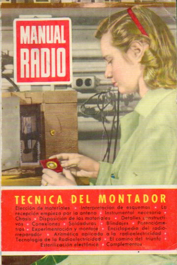 MANUAL DE RADIO. N 8. TCNICA DEL MONTADOR.