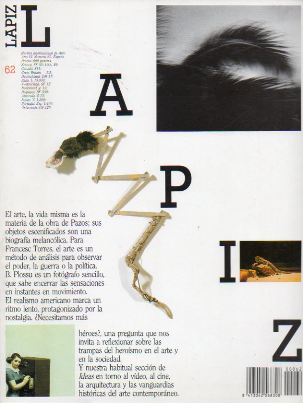 LPIZ. Revista Internacional de Arte. N 62.