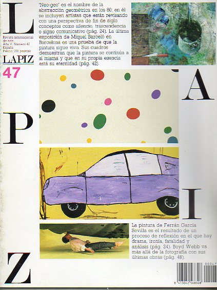LPIZ. Revista Mensual de Arte. Ao VI. N 47.