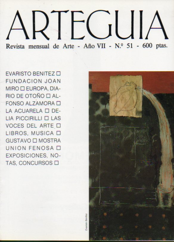 ARTEGUA. Revista mensual de Arte. Ao VII. N 51.