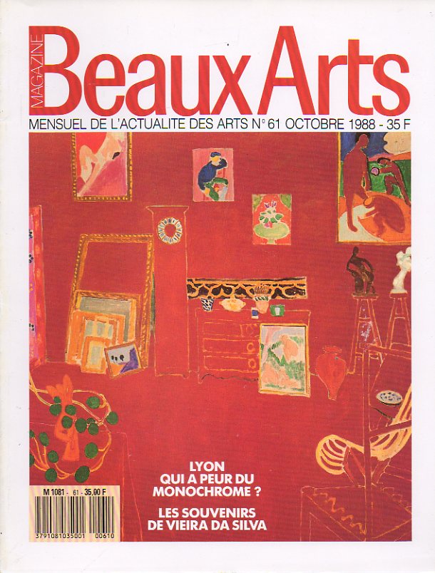 BEAUX ARTS. Mensuel de lactualit des arts. N 61.