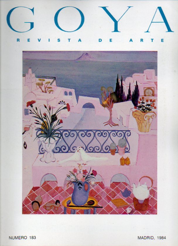 GOYA. Revista de Arte. N 183. Joan Sureda: Pintura mural romnica: descubrimientos recientes en Catalua; Mecenas y colecciones espaoles de Jusepe d