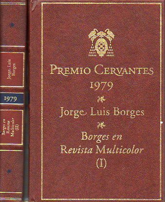 BORGES EN LA REVISTA MULTICOLOR. 2 Vols. Edic. Irma Zangara.