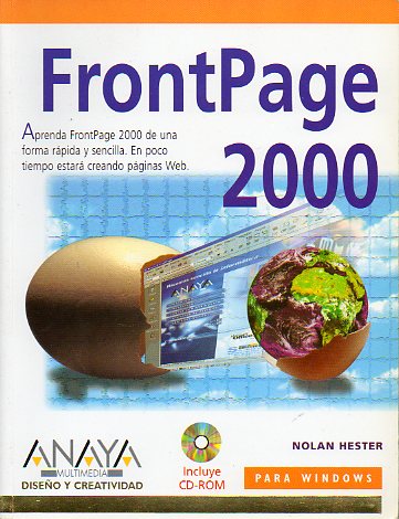 FRONTPAGE 2000. Incluye CD-ROM.