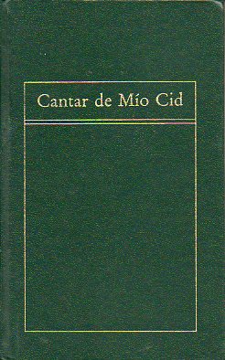 CANTAR DE MO CID. Edic. de Enrique Rull.