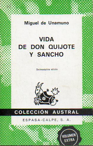 VIDA DE DON QUIJOTE Y SANCHO. 17 ed.