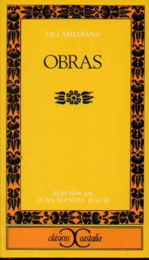 OBRAS. Edicin de Juan Manuel Rozas.