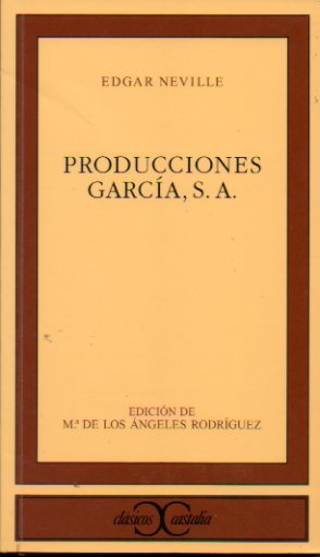 PRODUCCIONES GARCA, S.A. Edicin de M de los ngeles Rodrguez.