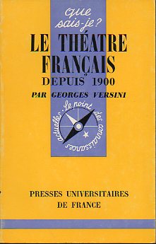 LE THATRE FRANAIS DEPUIS 1900. 1er. d.