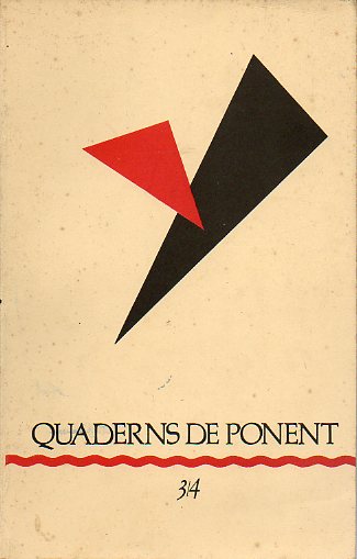 QUADERNS DE PONENT. Revista de Llengua y Literatura. N 3/4.