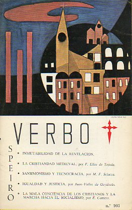 VERBO. Revista de formacin cvica y de accin cultural, segn el derecho natural y cristiano. N 103.