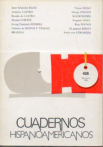 CUADERNOS HISPANOAMERICANOS. N 426.