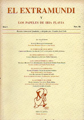 EL EXTRAMUNDI Y LOS PAPELES DE IRIA FLAVIA. Ao I. N III.