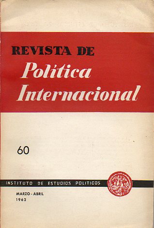 REVISTA DE POLTICA INTERNACIONAL. N 60.