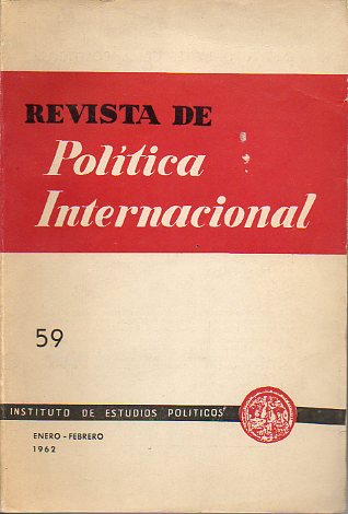 REVISTA DE POLTICA INTERNACIONAL. N 59.