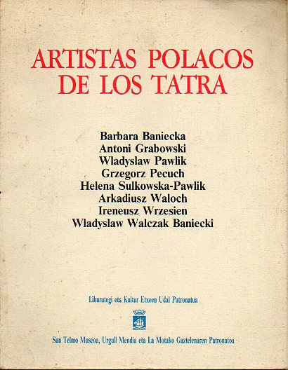 ARTISTAS POLACOS DE LOS TATRA.
