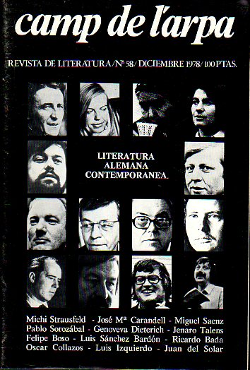 CAMP DE LARPA. Revista de literatura. N 58.