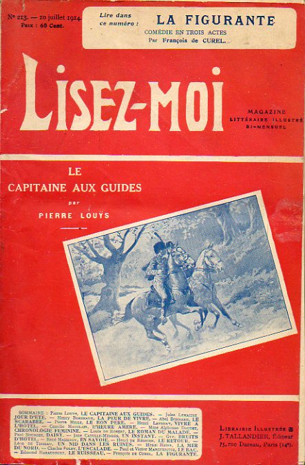 LISEZ-MOI. Magazine littraire illustr bi-mensuel.
