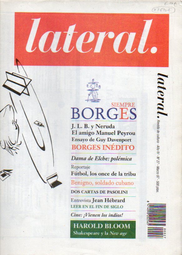 LATERAL. Revista de cultura. Ao IV. N 27.
