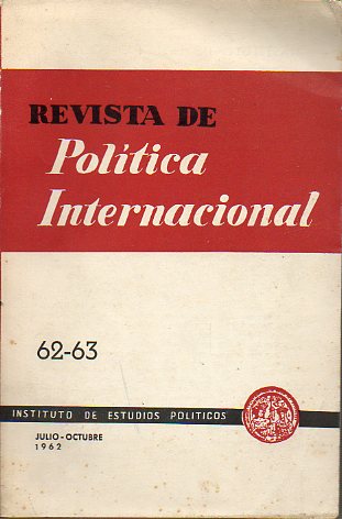 REVISTA DE POLTICA INTERNACIONAL. N 62-63.