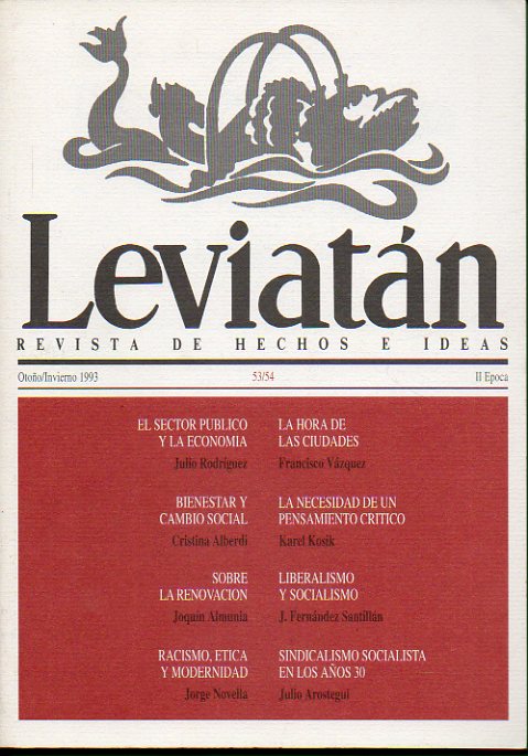 LEVIATN. Revista de Hechos e Ideas. N 53/54.