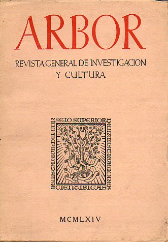 ARBOR. Revista general de Investigacin y Cultura. Tomo LIX. Nmero 228.