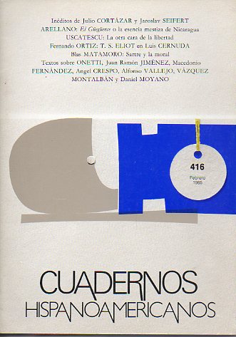 CUADERNOS HISPANOAMERICANOS. N 416.