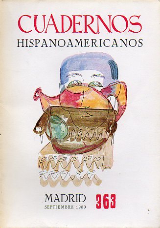 CUADERNOS HISPANOAMERICANOS. Revista mensual de cultura hispnica. N 363.