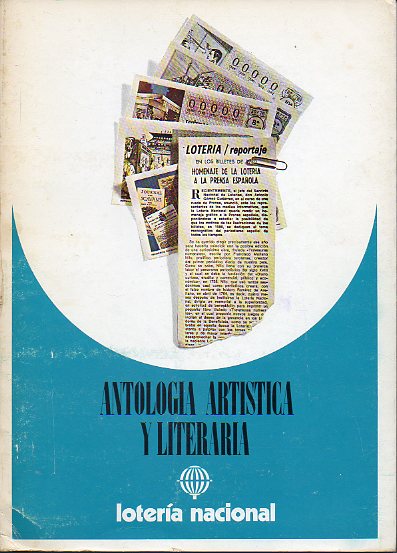 ANTOLOGA ARTSTICA Y LITERARIA DE LA LOTERA NACIONAL (1958-1977).