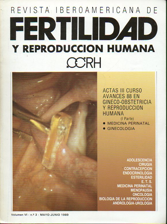 REVISTA IBEROAMERICANA DE FERTILIDAD Y REPRODUCCIN HUMANA. Vol. VI. N .3