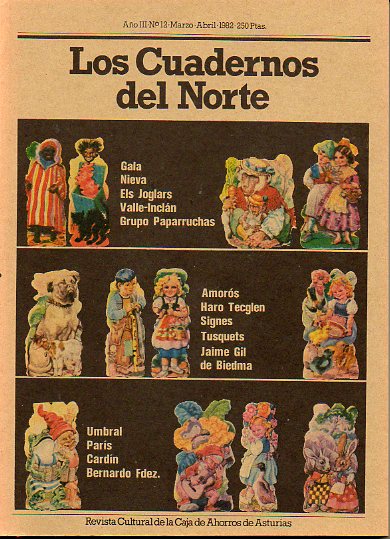 LOS CUADERNOS DEL NORTE. Revista Cultural de la Caja de Ahorros de Asturias. Ao III. N 12.