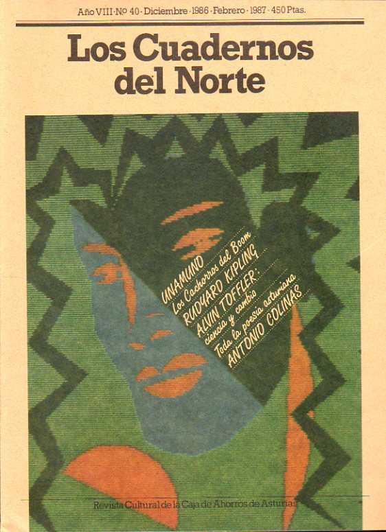 LOS CUADERNOS DEL NORTE. Revista Cultural de la Caja de Ahorros de Asturias. Ao VII. N 40.