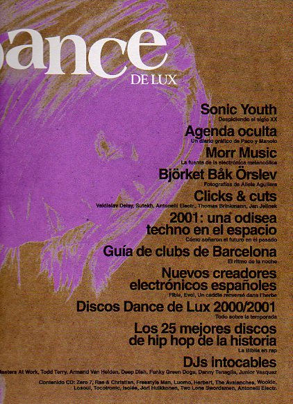 HASTA EL FONDO. ESPECIAL DANCE DE LUX. 2001. Falto CD.