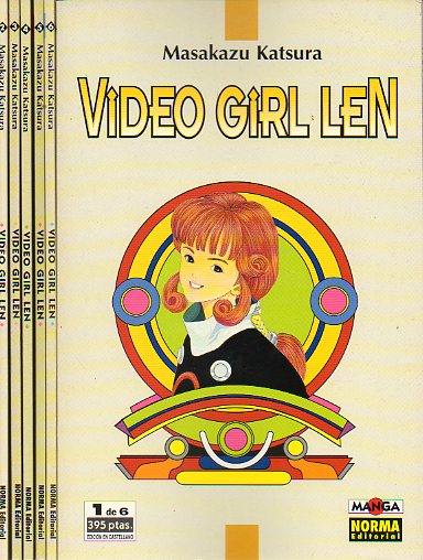 VIDEO GIRL LEN. COMPLETE STORY. Nmeros 1 a 6.