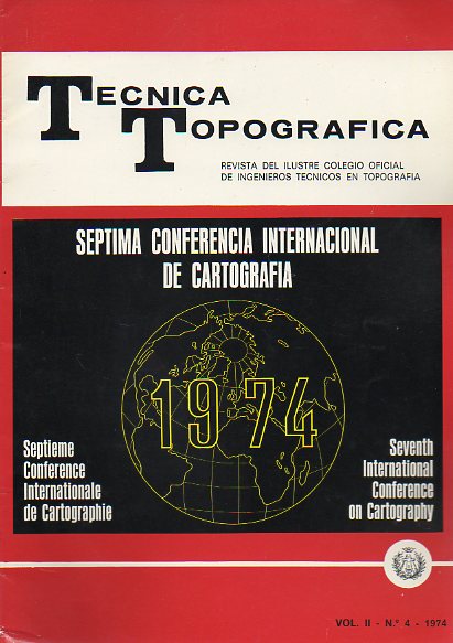 TCNICA TOPOGRFICA. Revista del Ilustre Colegio Oficial de Ingenieros Tcnicos en Topografa. Vol. II. N 4.