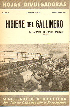 HOJAS DIVULGADORAS. N 17-49 H. Higiene del gallinero.