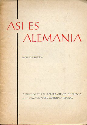 AS ES ALEMANIA. 2 ed.