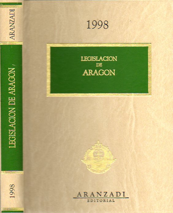 LEGISLACIN DE ARAGN. 1998.