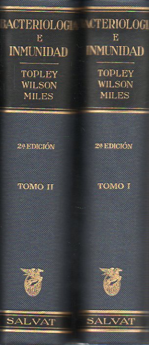 BACTERIOLOGA E INMUNIDAD. 2 vols. 2 edicin espaola.