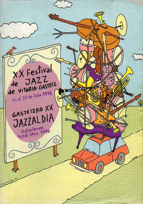 XX FESTIVAL DE JAZZ DE VITORIA-GASTEIZ. 14 al 20 de Julio de 1996. Programa.