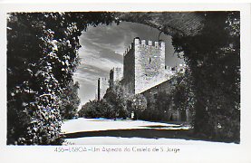 Tarjeta Postal: 456. LISBOA. Um Aspecto do Castelo de S. Jorge.