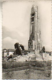 Tarjeta Postal: 82. LAS ARENAS (VIZCAYA). Monumento a Churruca.
