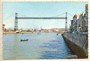 Tarjeta Postal: 2219. PORTUGALETE (VIZCAYA). Puente de Vizcaya.