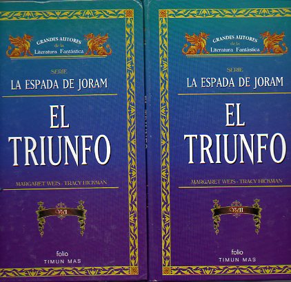 LA ESPADA DE JORAM. EL TRIUNFO. 2 vols.
